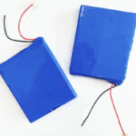 Customizable pouch lithium-ion battery with adjustable capacity, voltage, and connector types