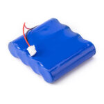 Rechargeable 12V battery pack for solar street lights with durable casing and high capacity cells