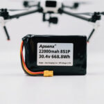 Agricultural Drone Powered by 22000mAh 30.4V Battery