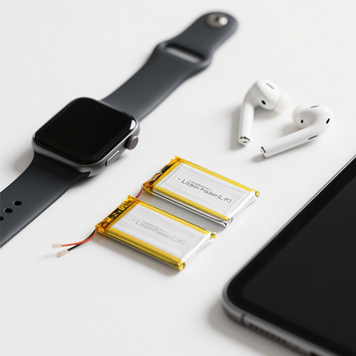 Lithium polymer battery used in smart electronics