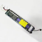 36V scooter battery with vibration-reducing shock absorption pads