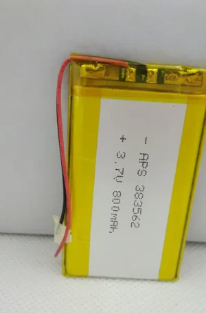 3.7V 800mAh lithium polymer pouch battery cell wholesale