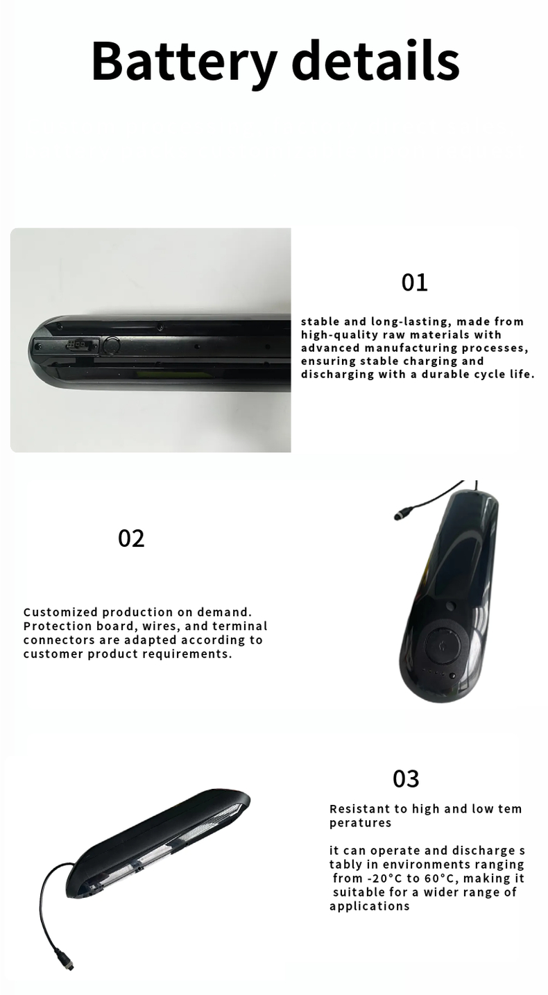 36v 5200mah ebike battery details