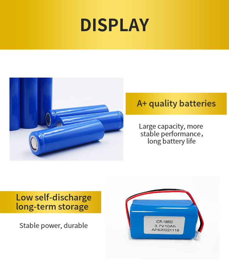 18650 lithium ion battery pack