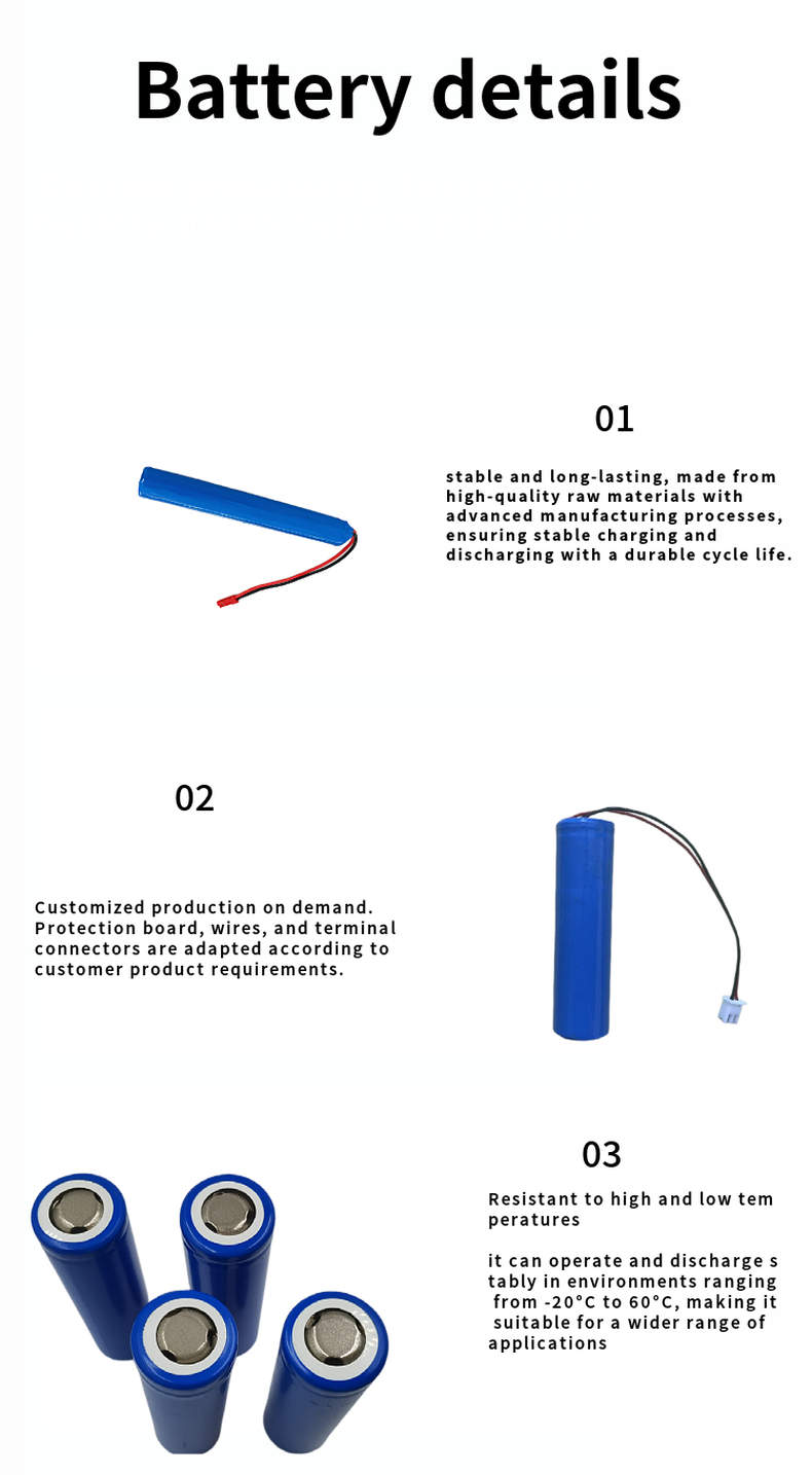 Best 14500Battery 1S2P 1600MAH Detail