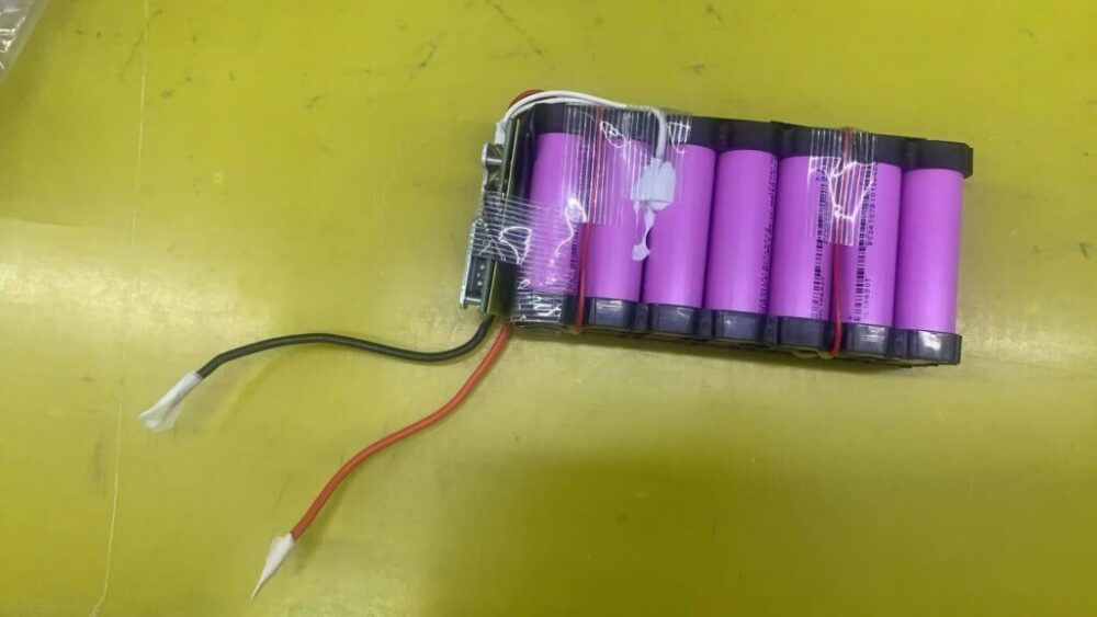 18650 lithium battery pack