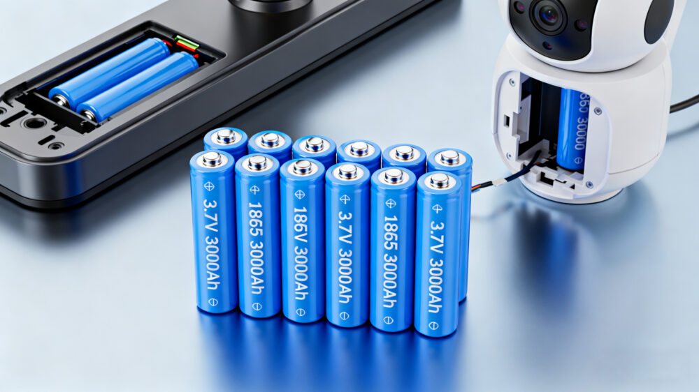 18650 3.7V 3000mAh lithium-ion batteries used in industrial tools and smart devices