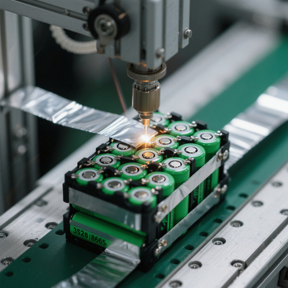 3S2P battery packs Welding