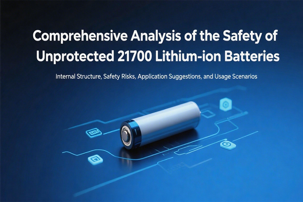 Are Unprotected 21700 Lithium-ion Batteries Safe? Key Points You Must Know Before Using