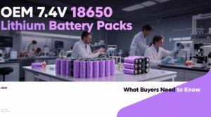 OEM 7.4V 18650 Lithium Battery Packs: What Buye...