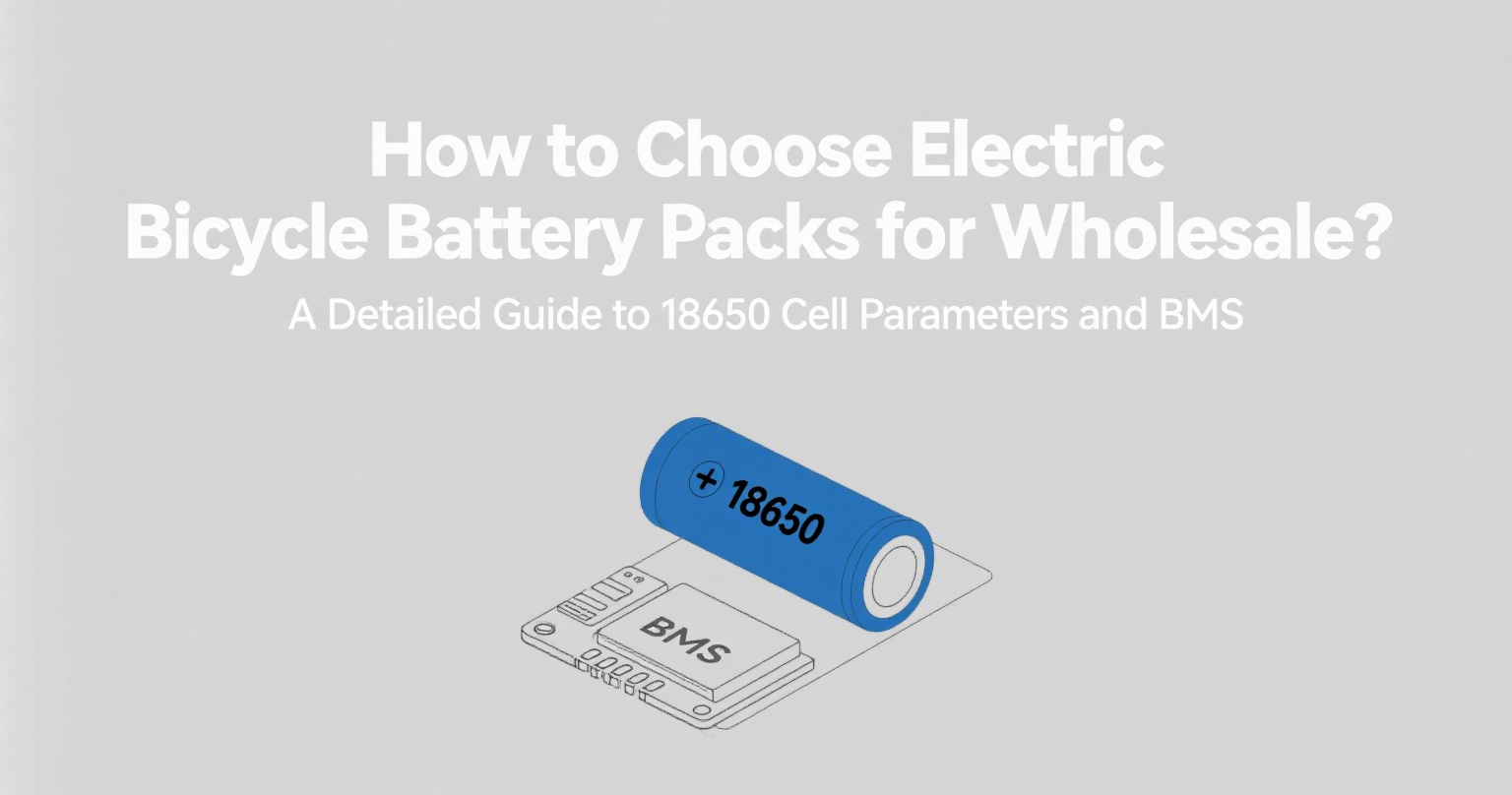 Customizing 18650 E-Bike Battery Packs: Key Points on Capacity and BMS Selection
