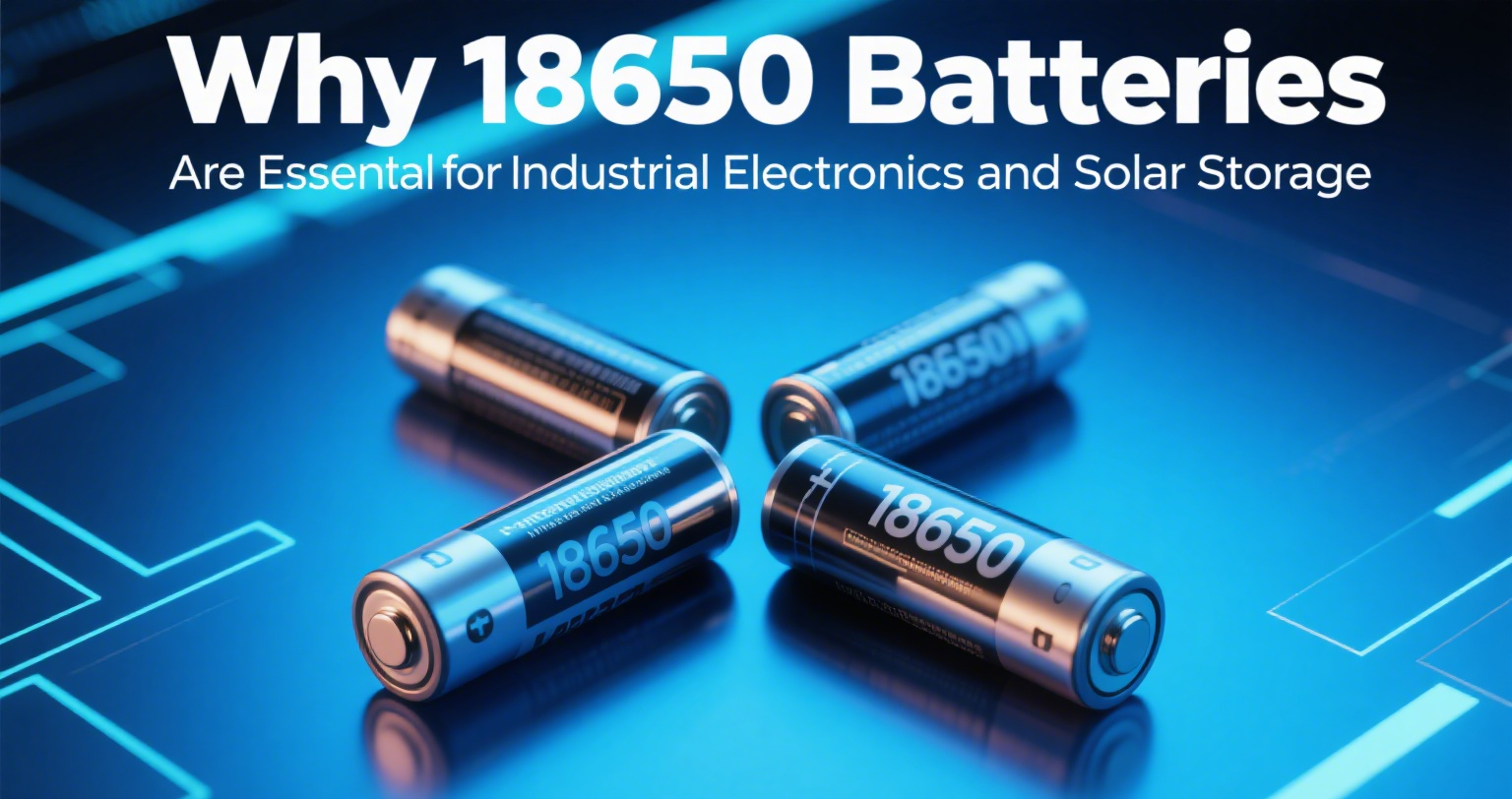 Top Applications of 18650 Rechargeable Batteries in Industrial Sectors