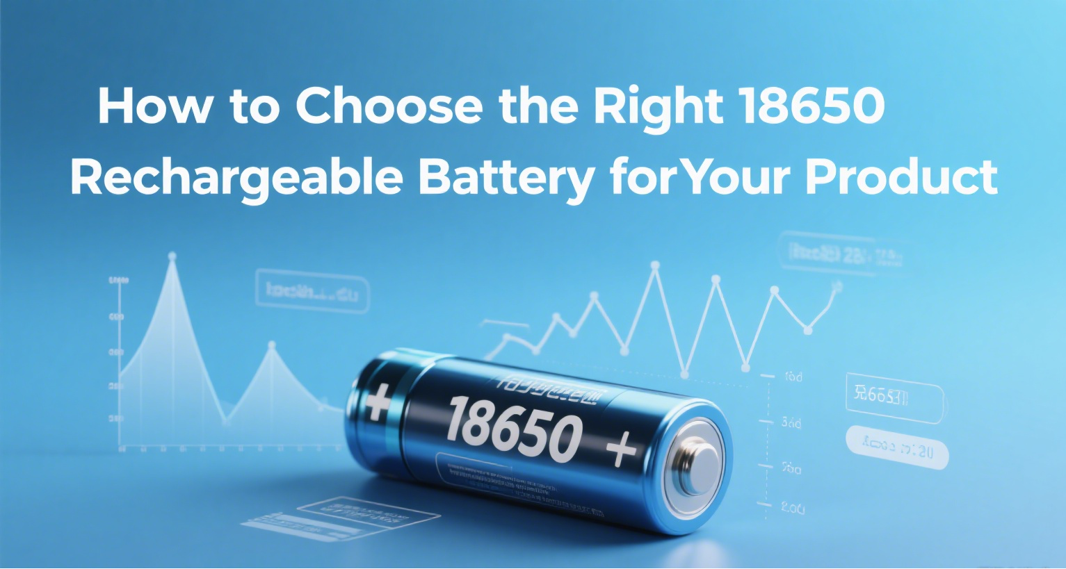 How to Choose the Right 18650 Rechargeable Battery for Your Product