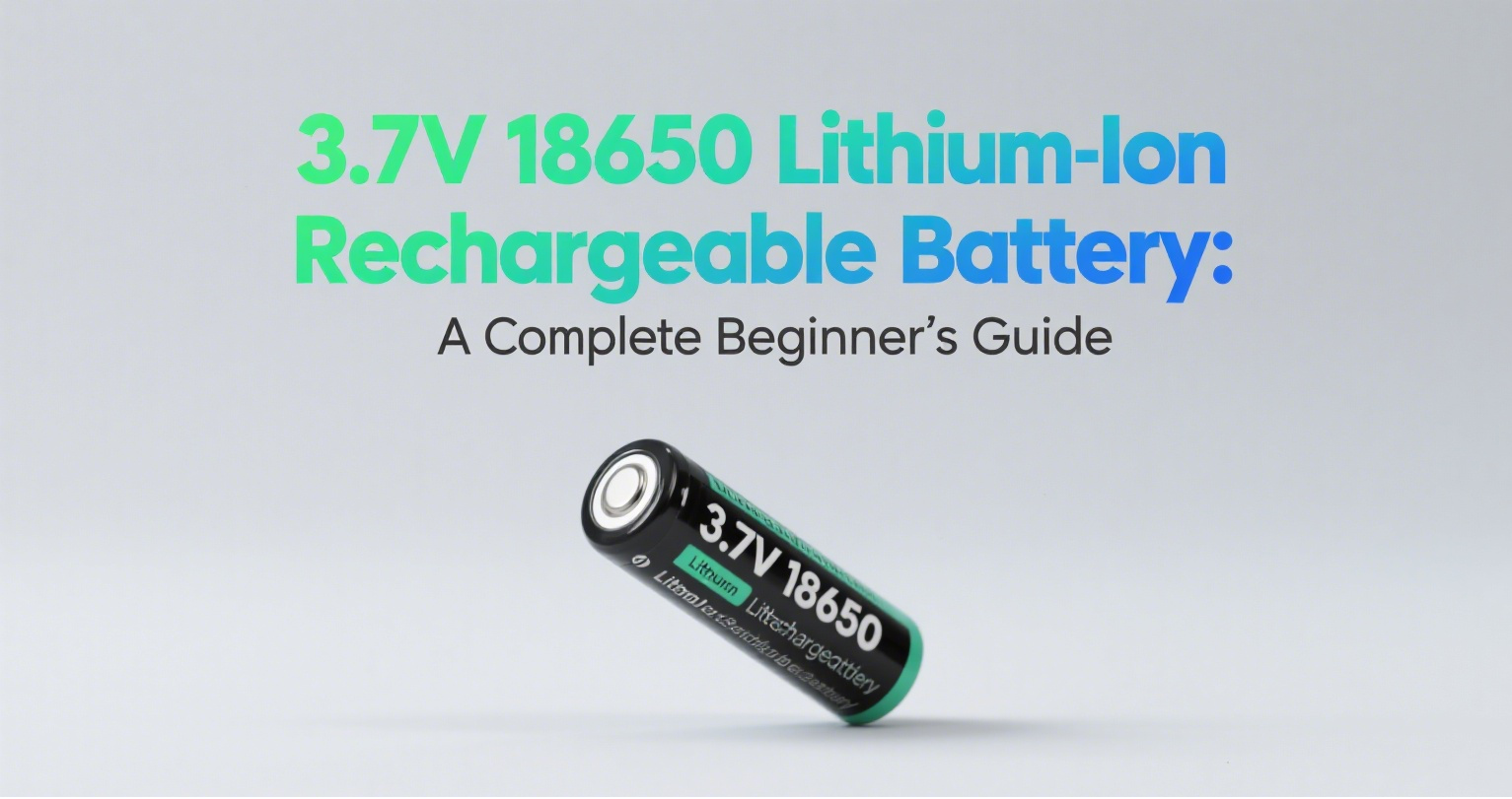 3.7V 18650 Lithium-Ion Rechargeable Battery: A Complete Beginner’s Guide