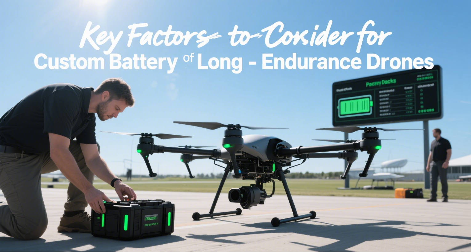 Custom Battery Packs for Long-Flight Drones: What to Consider