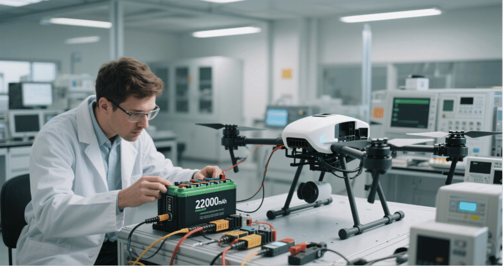 22000mAh drone battery compatible with crop-spraying UAV