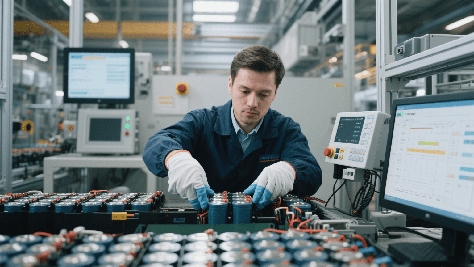 UAV battery sample production and functional testing ensure product reliability before launch