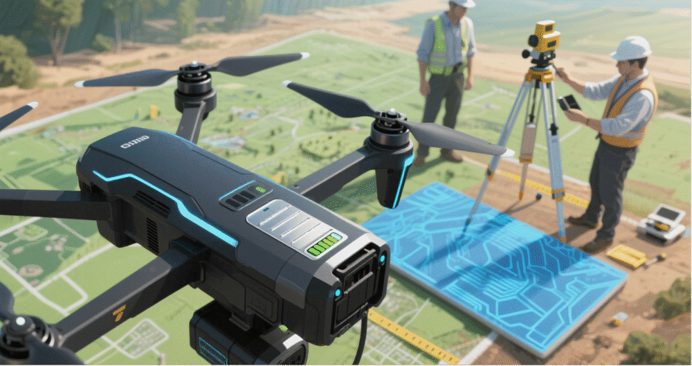 Smart UAV battery for mapping and logistics drones