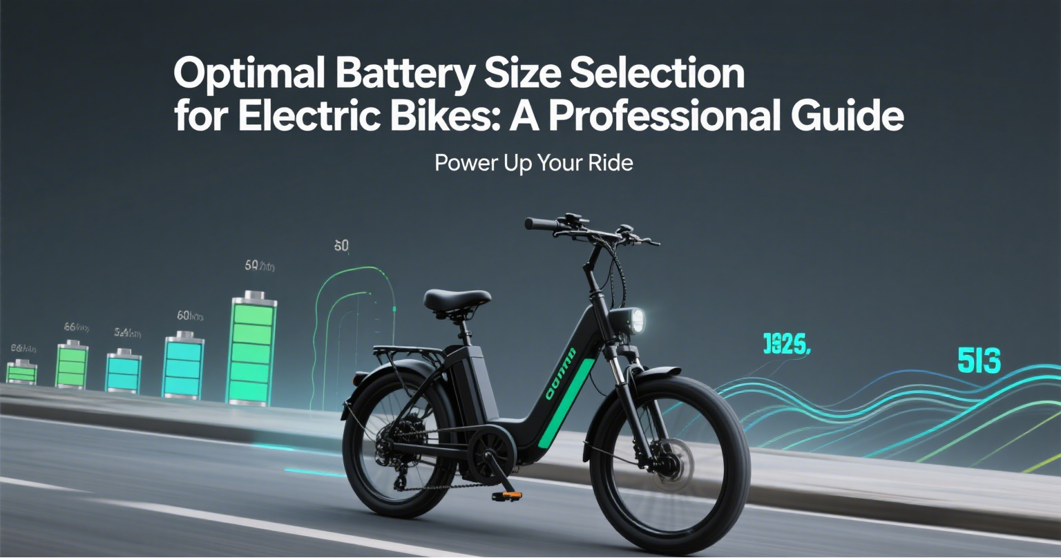 How to Choose the Best Electric Bike Battery Size，Professional Selection Guide