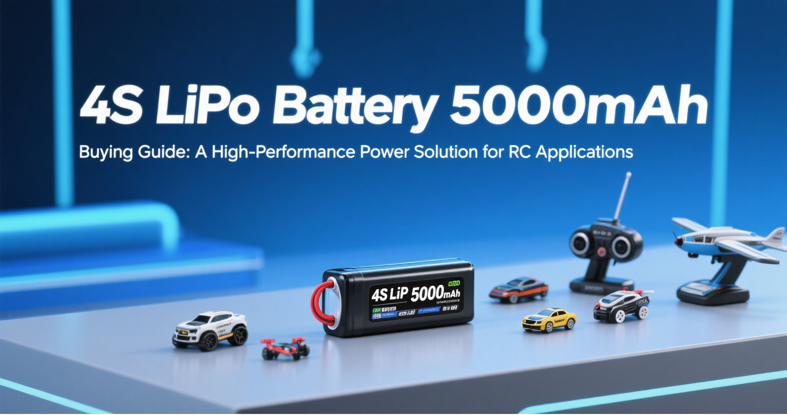 4S LiPo Battery 5000mAh Buying Guide: A High-Performance Power Solution for RC Applications