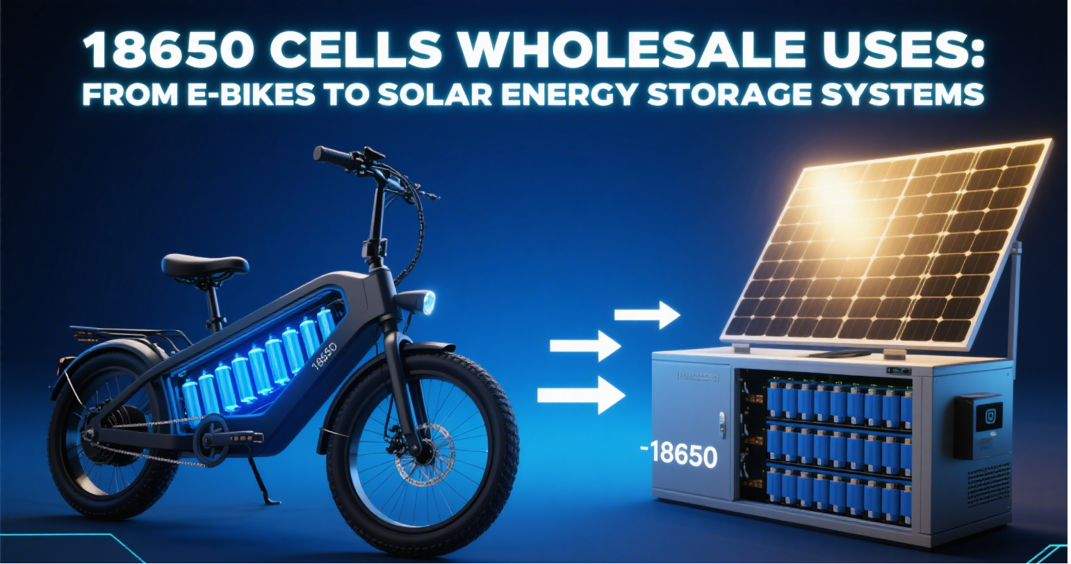 Bulk 18650 Cell Applications: From E-Bikes to Solar Storage Systems