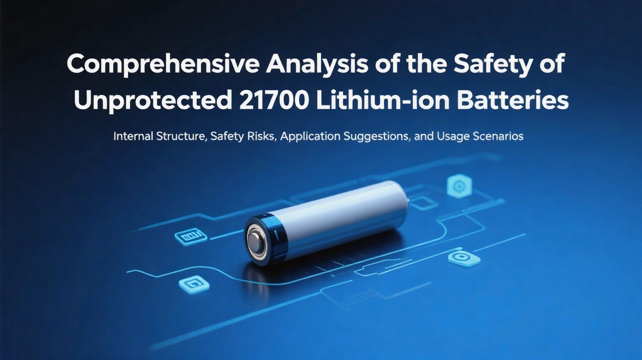 Are Unprotected 21700 Lithium-ion Batteries Safe? Key Points You Must Know Before Using