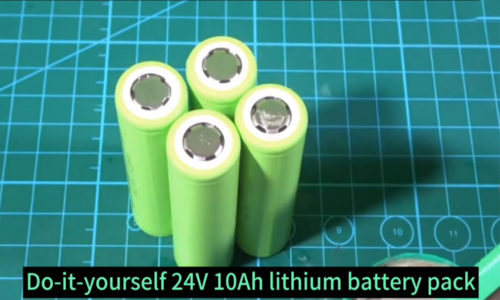 DIY 24V 10Ah lithium battery pack