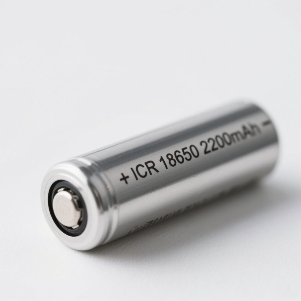Standard appearance of ICR 18650 lithium battery