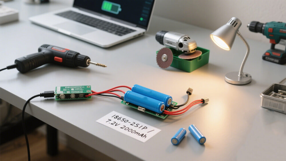 Applications of 18650-2S1P 7.2V 2000mAh battery 