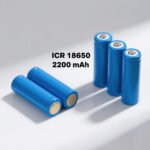 icr 18650 3.7 v 2200mah lithium ion battery