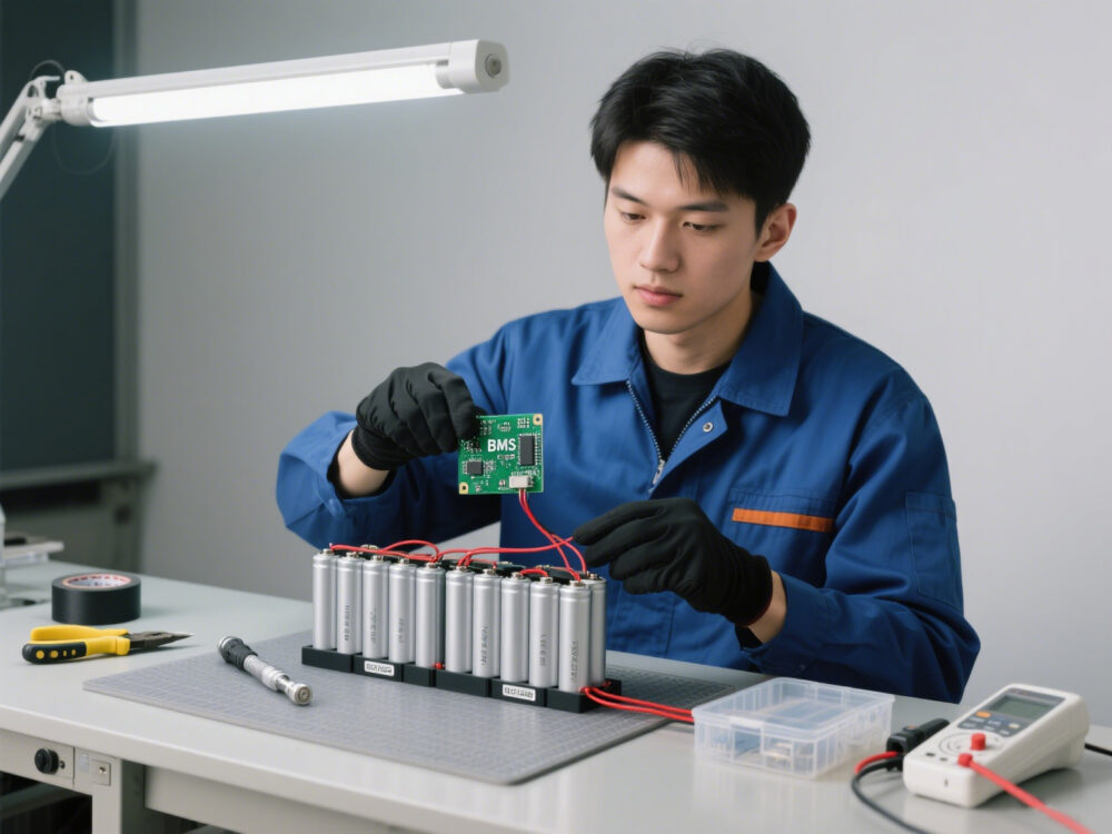 Assembling 12V LiFePO4 battery pack