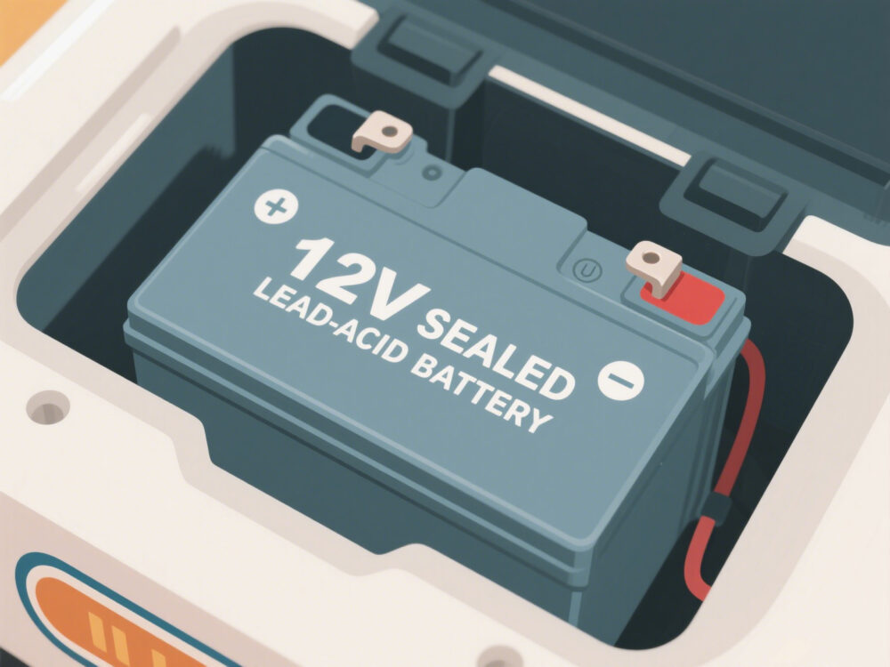 12V sealed lead-acid battery 