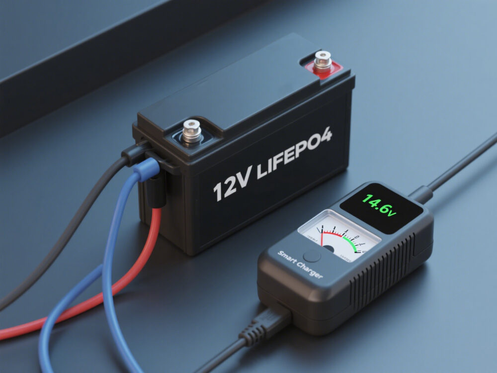 12V LiFePO4 battery charging voltage 14.6V，working voltage 12.8V