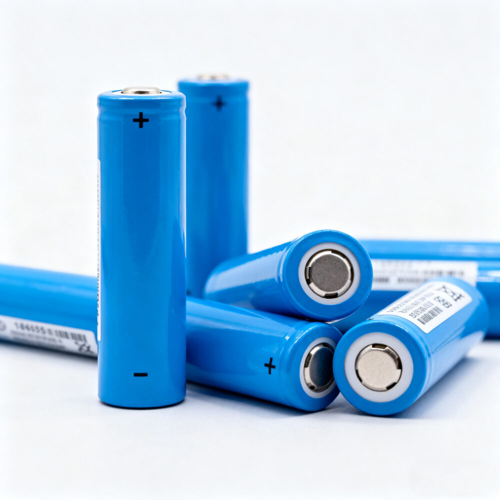 multiple 18650 lithium-ion cells