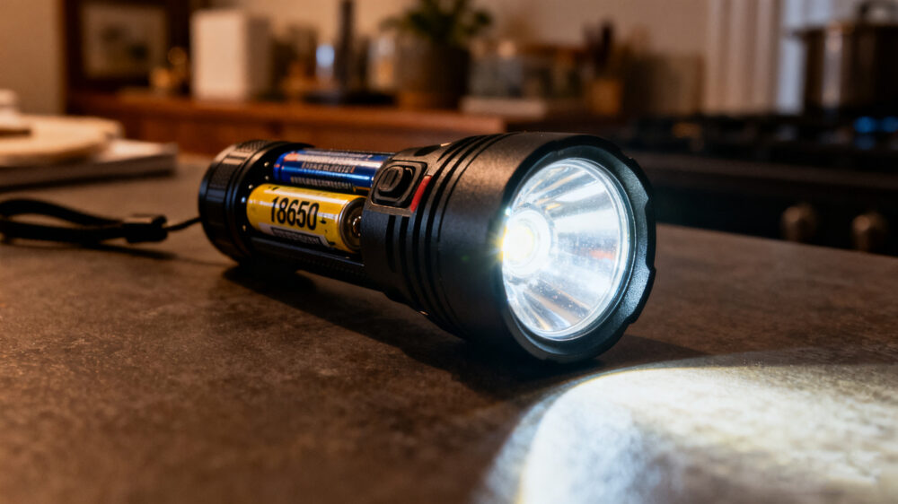 Flashlights 18650 battery