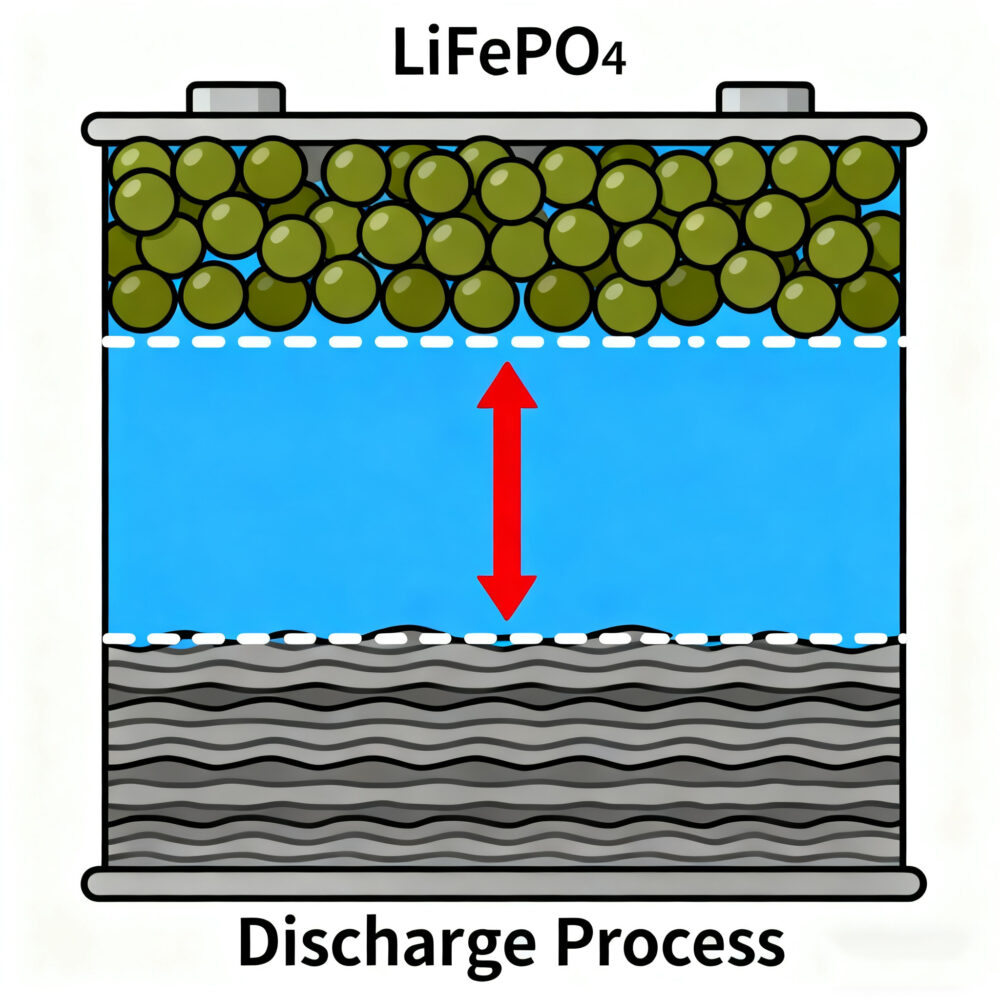 LifePo4 Battery Discharge Process