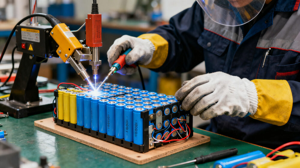Step-by-Step Battery Pack Assembly with 18650 Cells