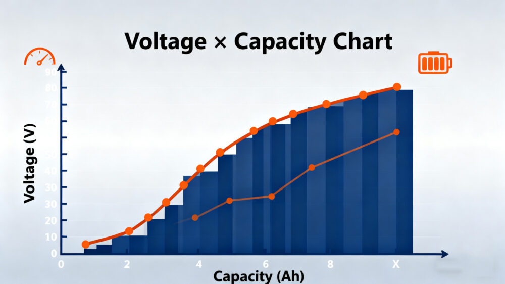 Voltage × Capacity chart