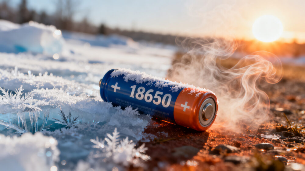 temperature effects on 18650 lithium batteries