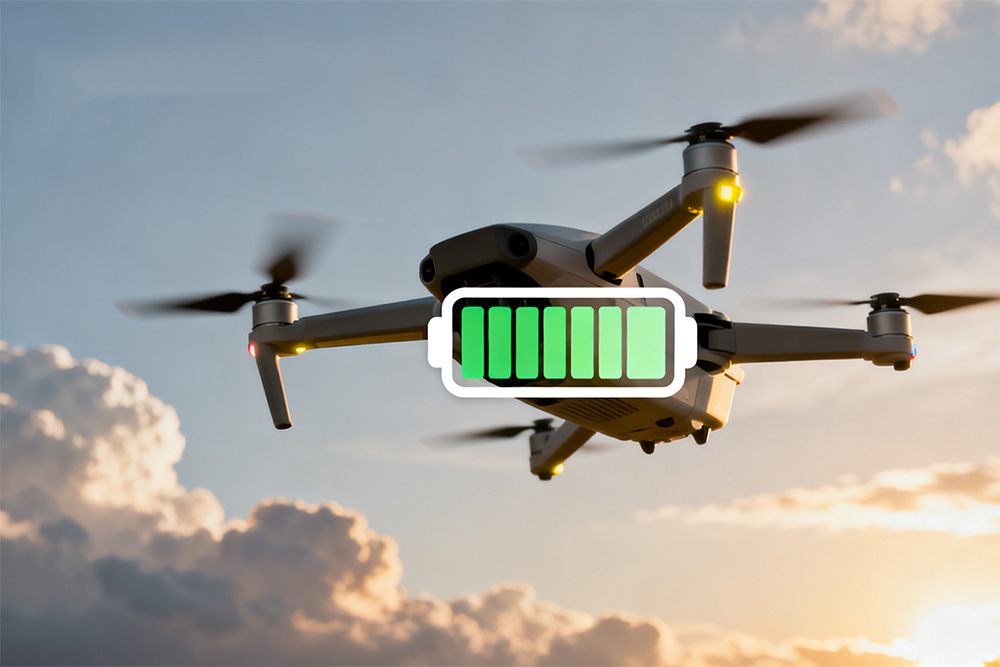Complete Guide to Drone Batteries: Flight Time,...
