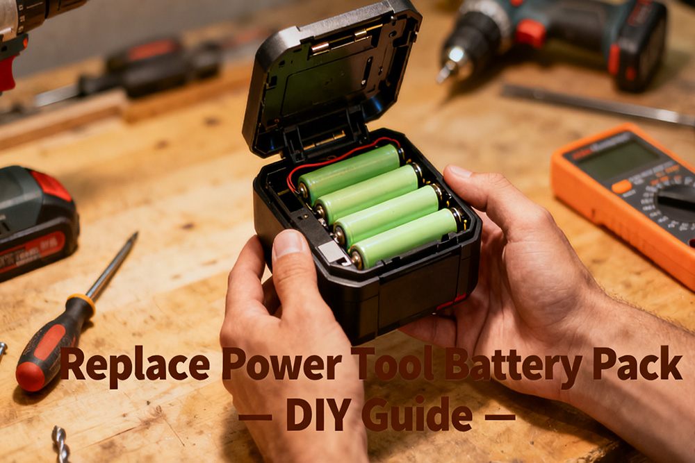 How to Replace a Battery Pack for Power Tools: A Practical Guide