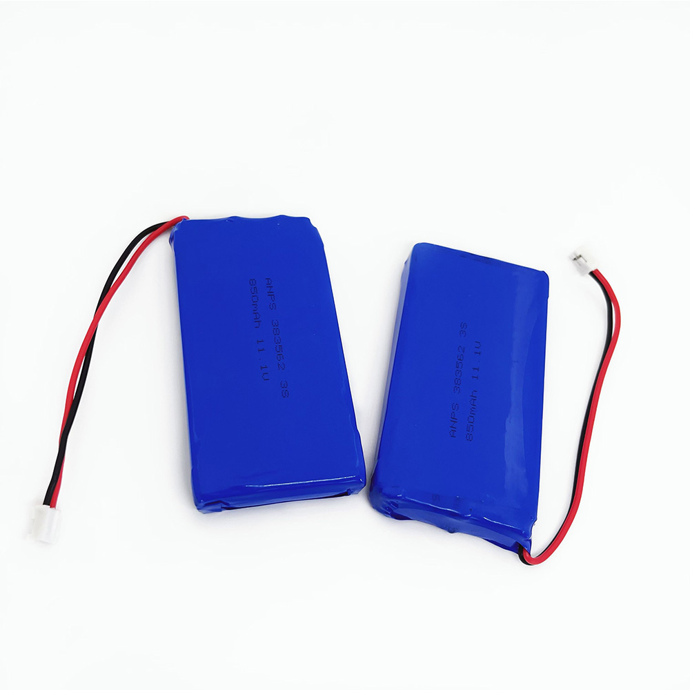 383562 3s 11.1v 850mah Li-po Battery