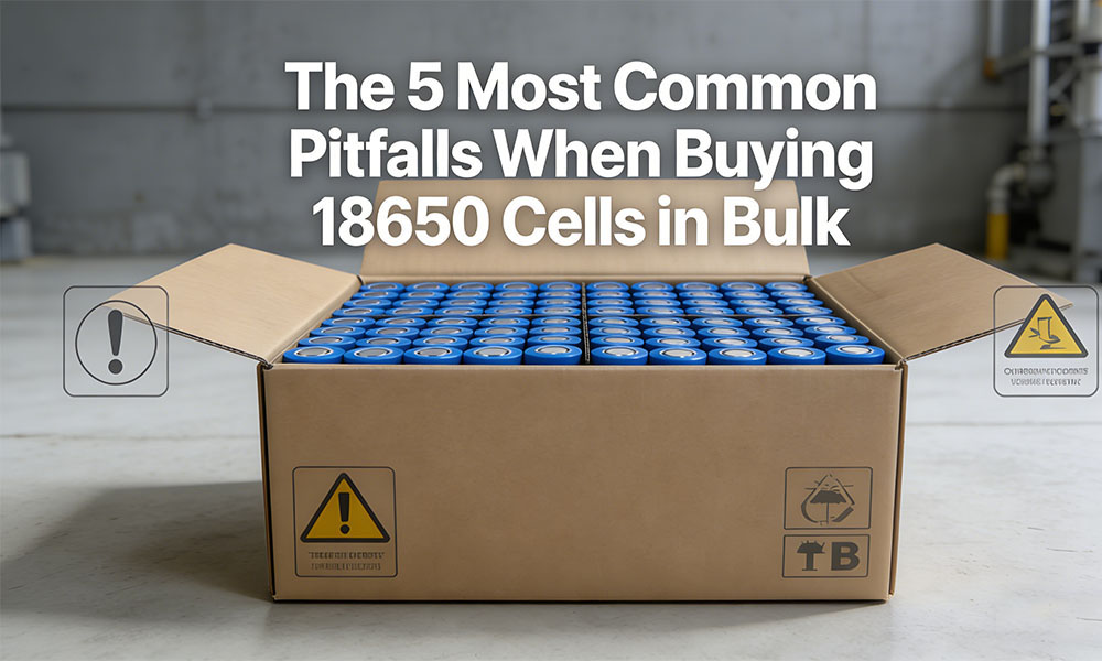 Bulk 18650 Battery Cells Procurement and Common Pitfalls