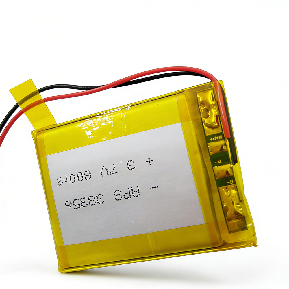 Rechargaebe Polymer Lithium Ion Battery 383562 3.7V 800mAh