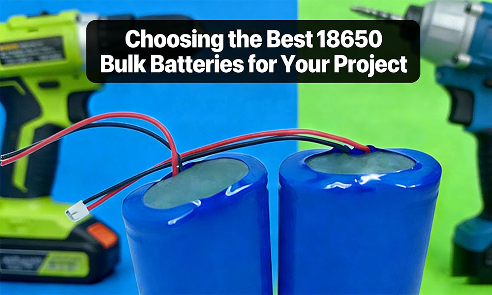 A comprehensive guide to choosing the best 18650 bulk batteries for various applications including power tools, UAVs, solar storage, and electric vehicles.