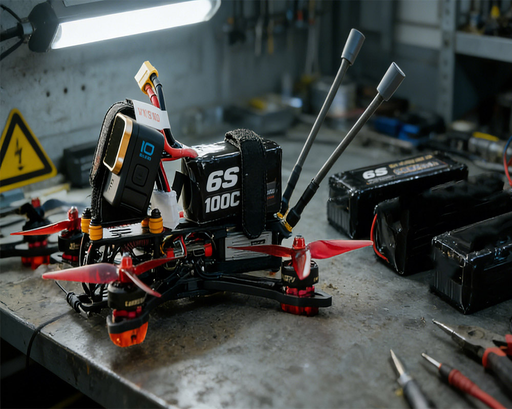 FPV Batteries for High Performance Drone Flights