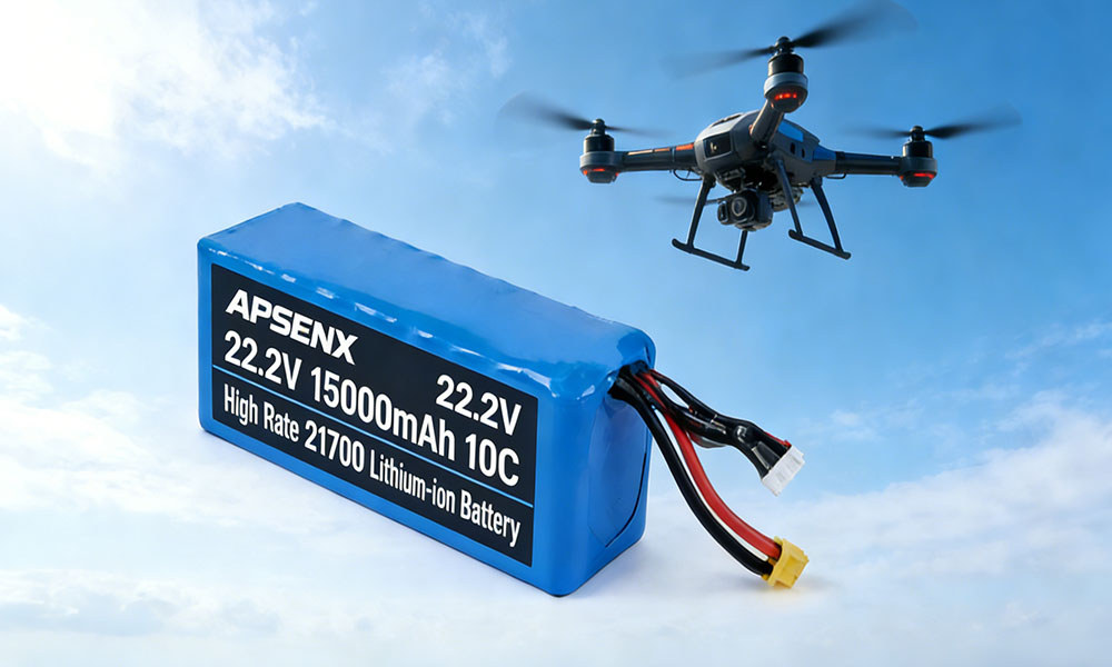 High-Performance Drone Battery for Long Flights