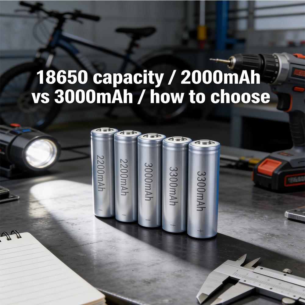 Understanding 18650 Battery Capacity 2000mAh vs 3000mAh vs 3300mAh
