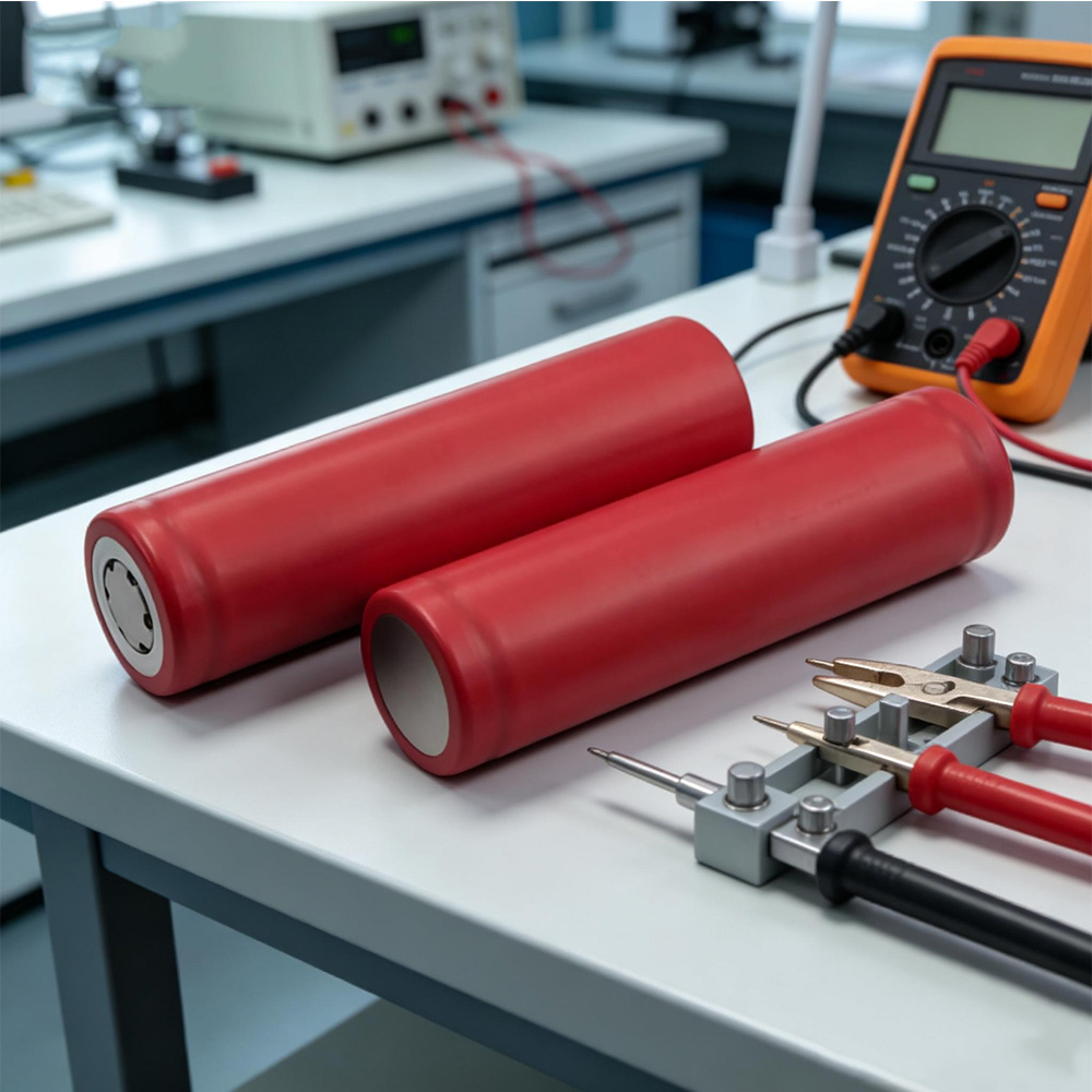 18650 rechargeable lithium batteries displayed in an industrial setting for OEM sourcing and quality evaluation