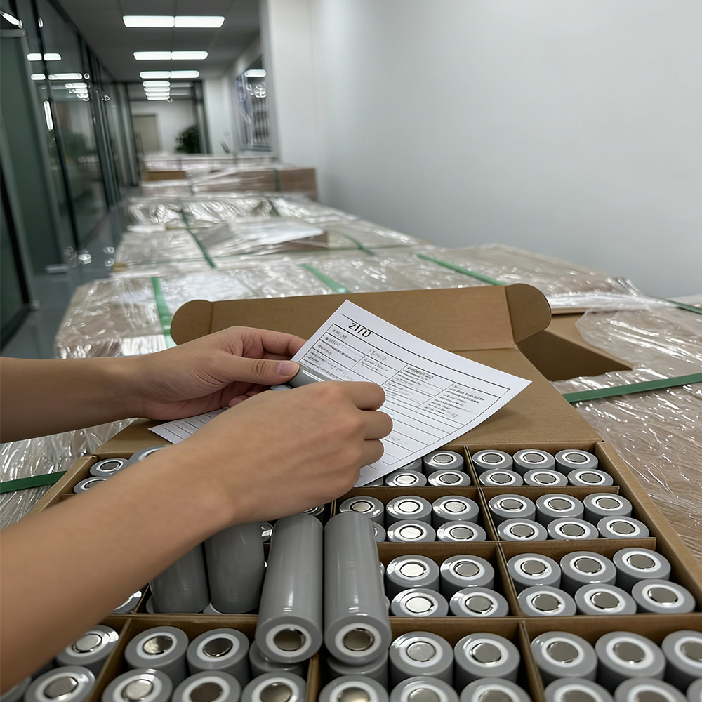 checking 21700 battery cells to understand pricing factors